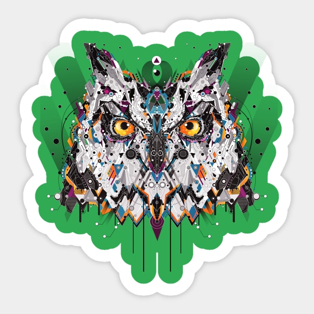 Hiboux Sticker by yoaz